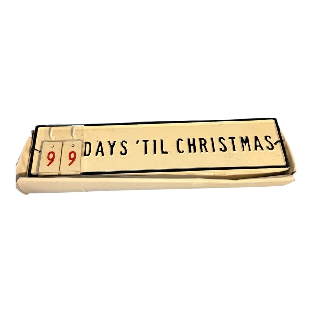 Magnolia‎ Christmas Countdown Sign NEW